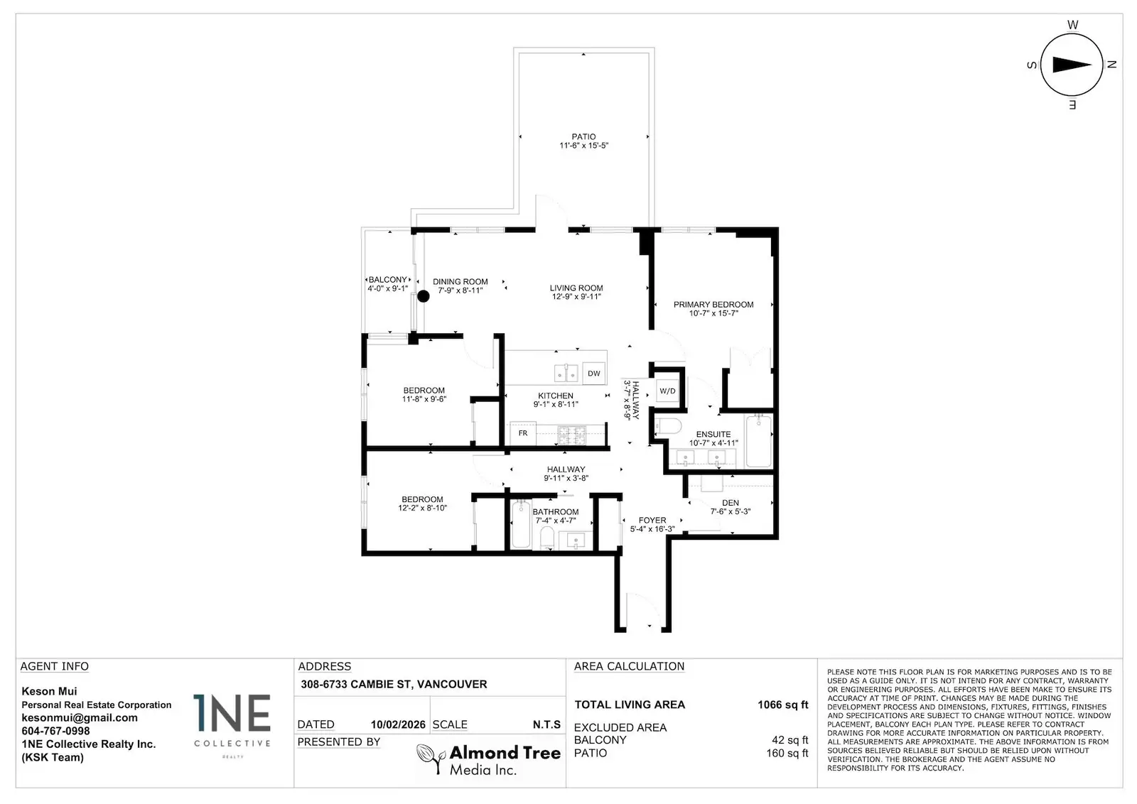 308 6733 CAMBIE STREET, Vancouver BC V6P 3H1