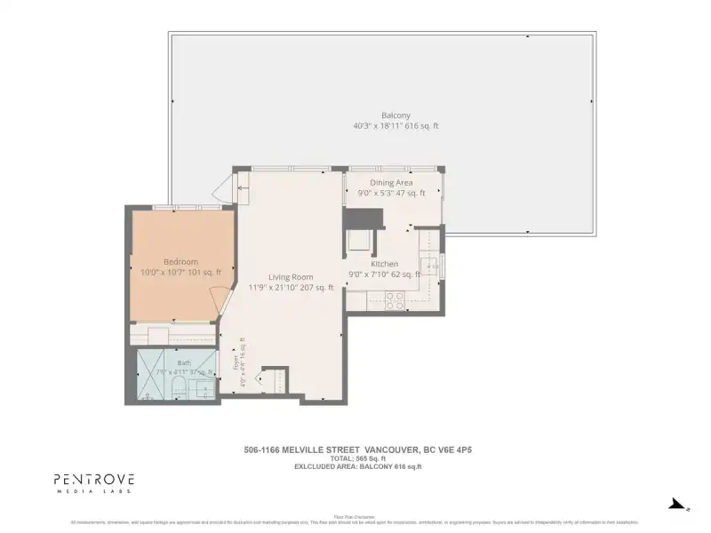 506 1166 MELVILLE STREET, Vancouver