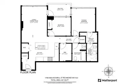 1706 6833 BUSWELL STREET, Richmond BC V6Y 0L3
