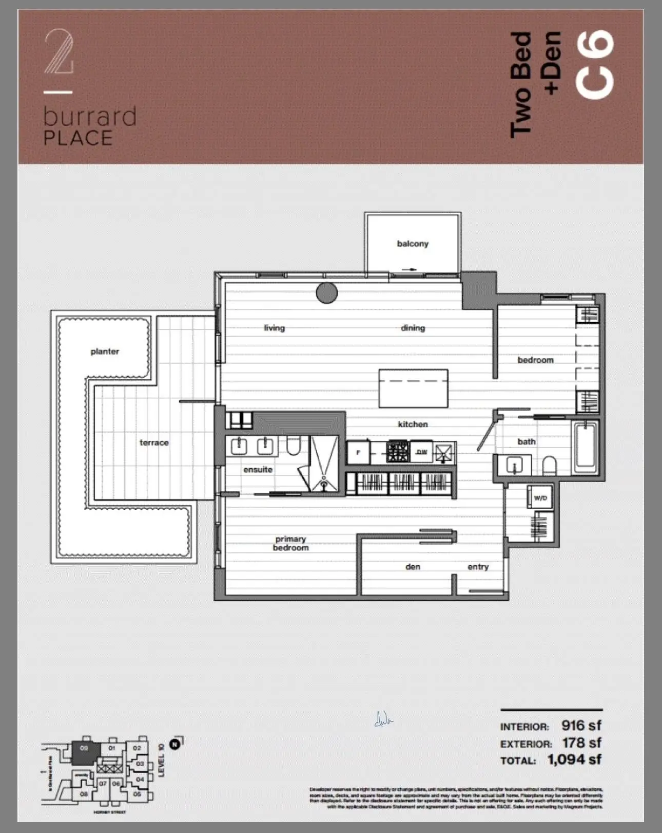 1009 1277 HORNBY STREET, Vancouver BC V6Z 1W2